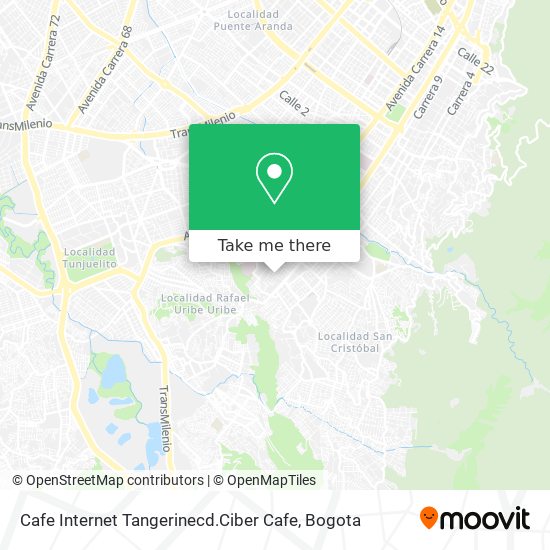 Cafe Internet Tangerinecd.Ciber Cafe map