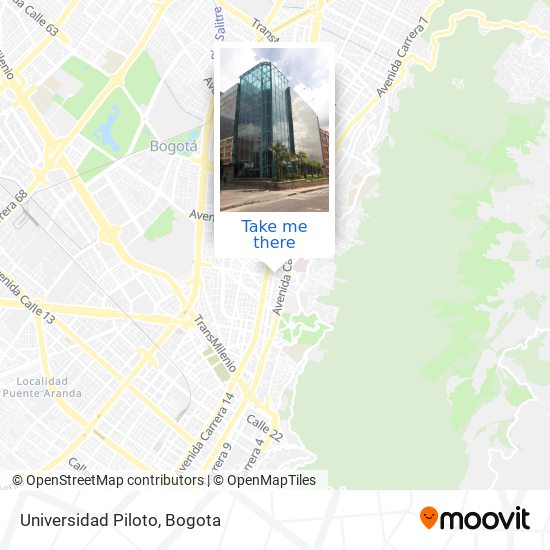 Mapa de Universidad Piloto
