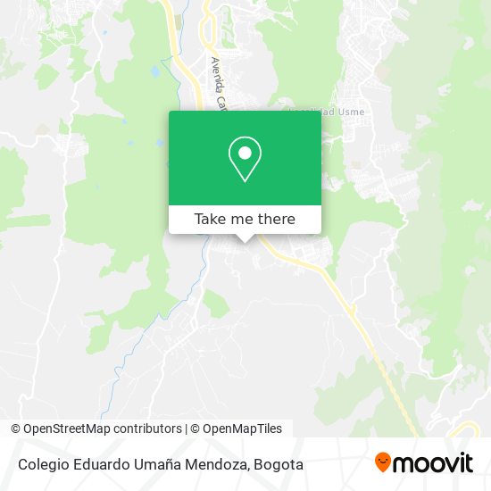 Colegio Eduardo Umaña Mendoza map