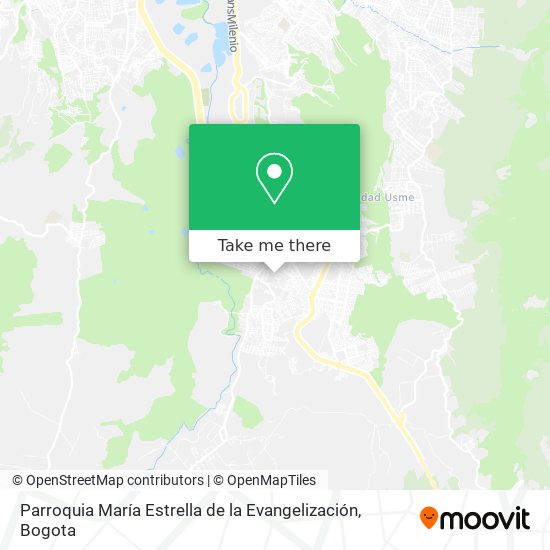 Parroquia María Estrella de la Evangelización map