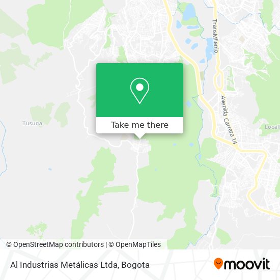 Al Industrias Metálicas Ltda map