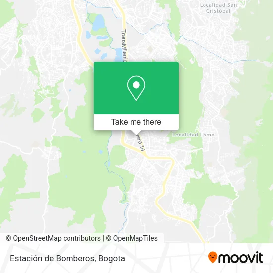 Estación de Bomberos map