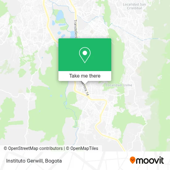 Instituto Gerwill map