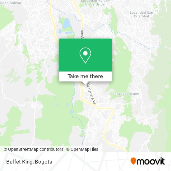 Mapa de Buffet King