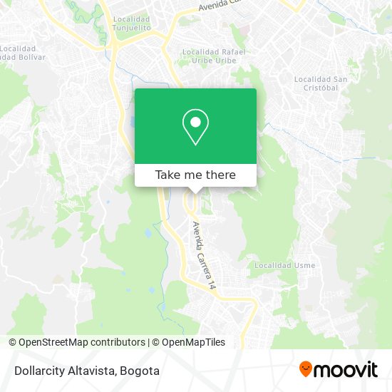 Dollarcity Altavista map