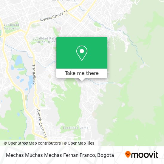 Mechas Muchas Mechas Fernan Franco map