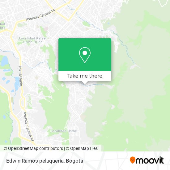 Mapa de Edwin Ramos peluquería