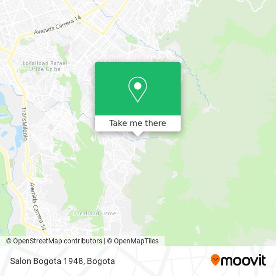 Salon Bogota 1948 map