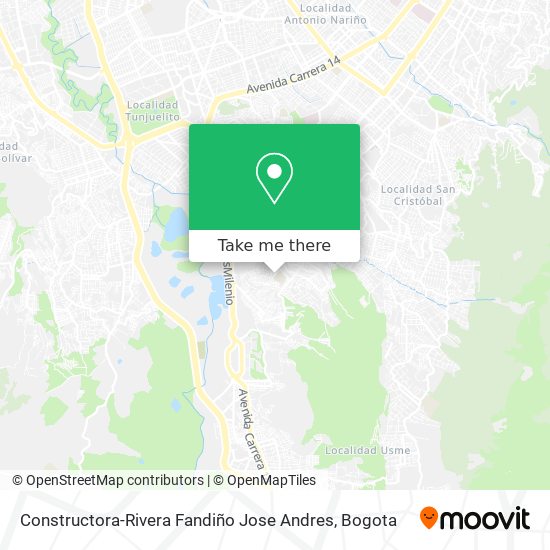 Mapa de Constructora-Rivera Fandiño Jose Andres