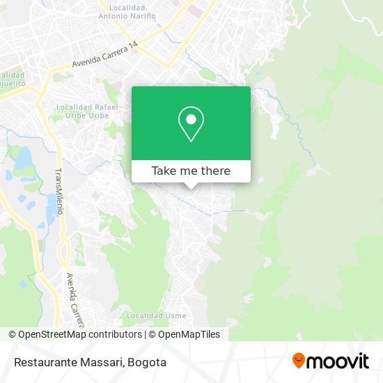 Restaurante Massari map