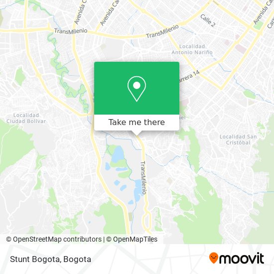 Stunt Bogota map