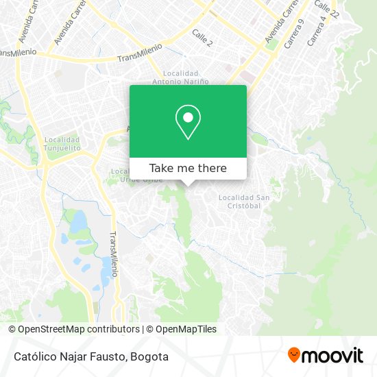 Mapa de Católico Najar Fausto