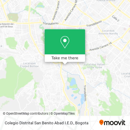 Colegio Distrital San Benito Abad I.E.D. map