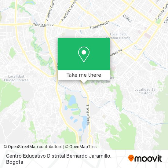 Centro Educativo Distrital Bernardo Jaramillo map