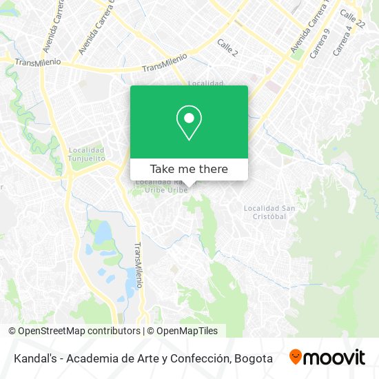 Mapa de Kandal's - Academia de Arte y Confección