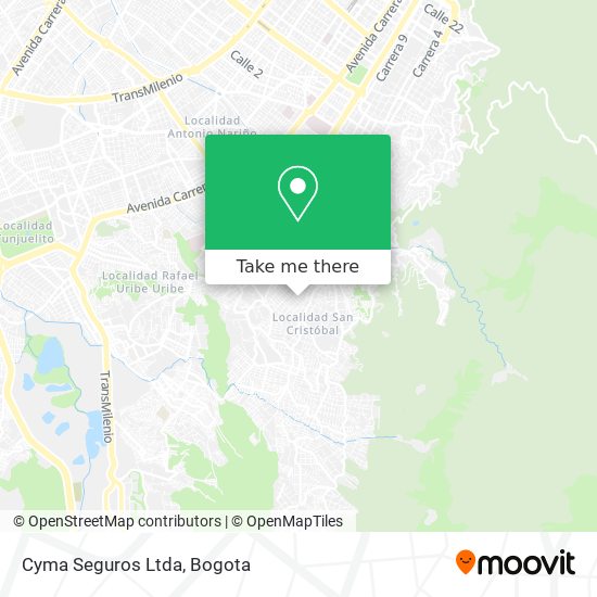 Cyma Seguros Ltda map