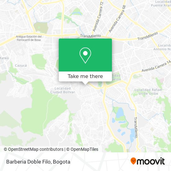 Barberia Doble Filo map