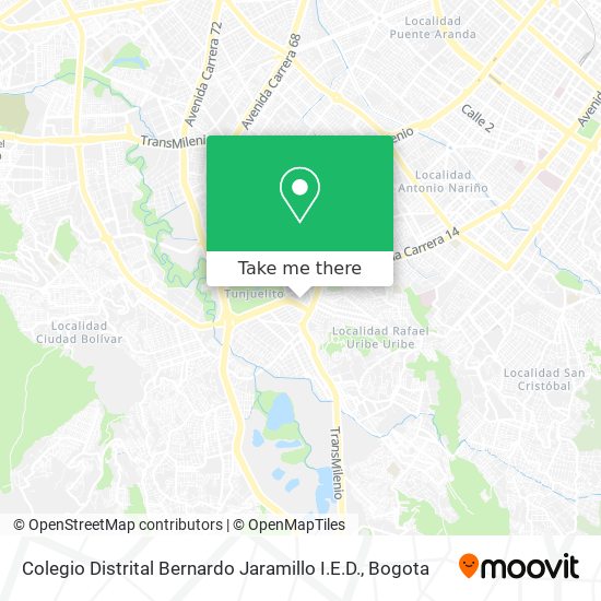 Colegio Distrital Bernardo Jaramillo I.E.D. map
