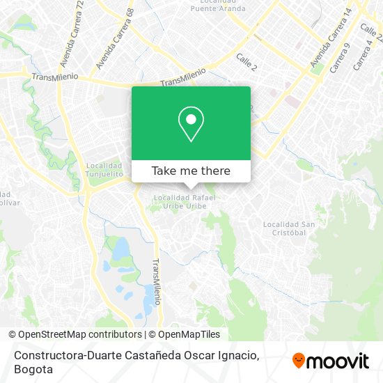 Mapa de Constructora-Duarte Castañeda Oscar Ignacio