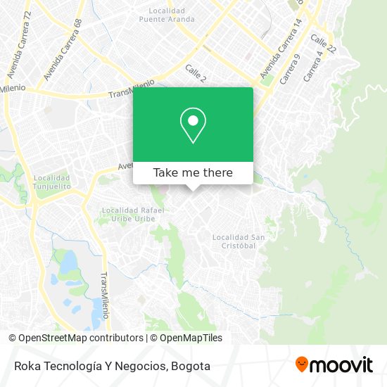 Roka Tecnología Y Negocios map