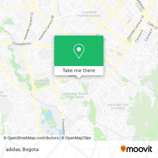 adidas map