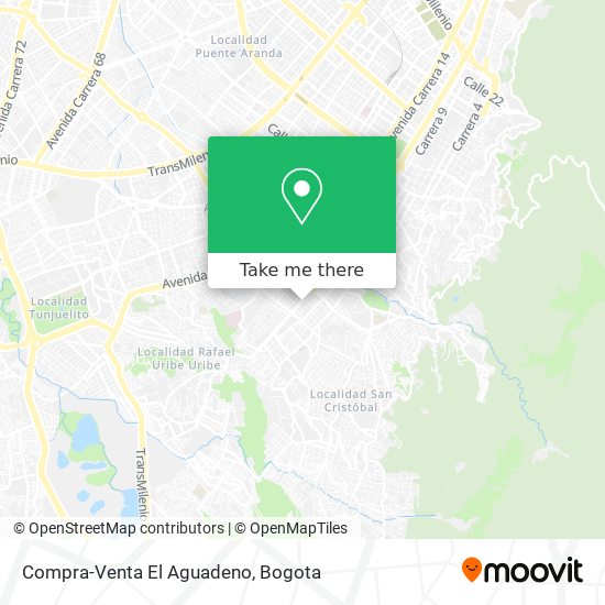 Compra-Venta El Aguadeno map