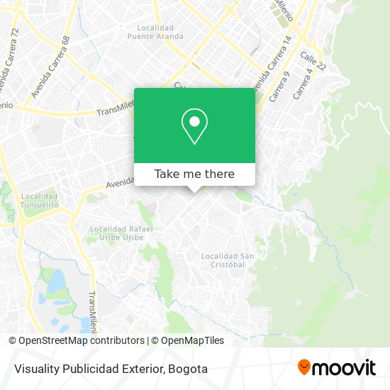 Visuality Publicidad Exterior map