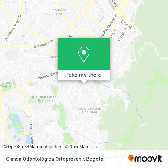 Clinica Odontológica Ortoprevenir map