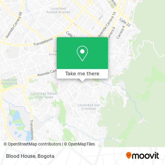 Mapa de Blood House