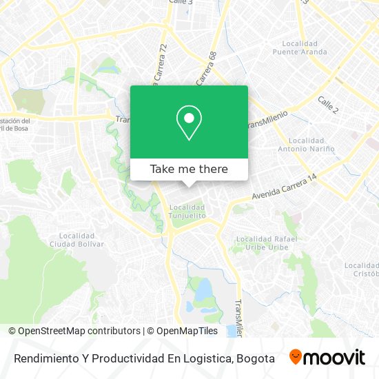 Rendimiento Y Productividad En Logistica map