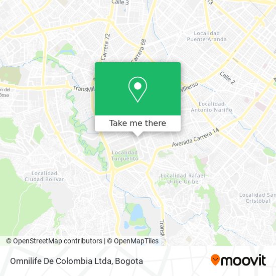 Omnilife De Colombia Ltda map