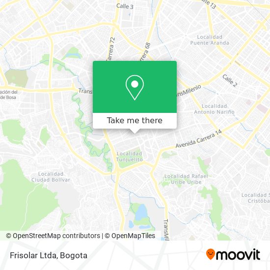 Frisolar Ltda map