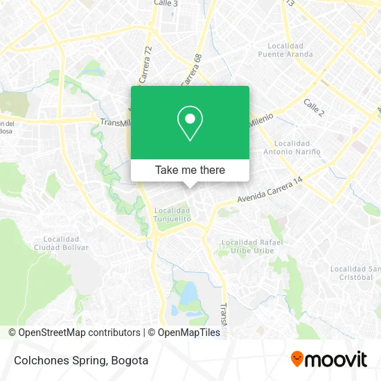 Mapa de Colchones Spring