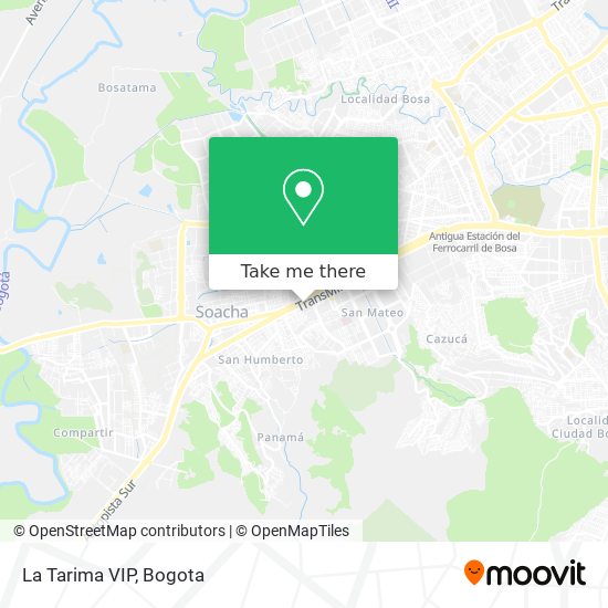 La Tarima VIP map