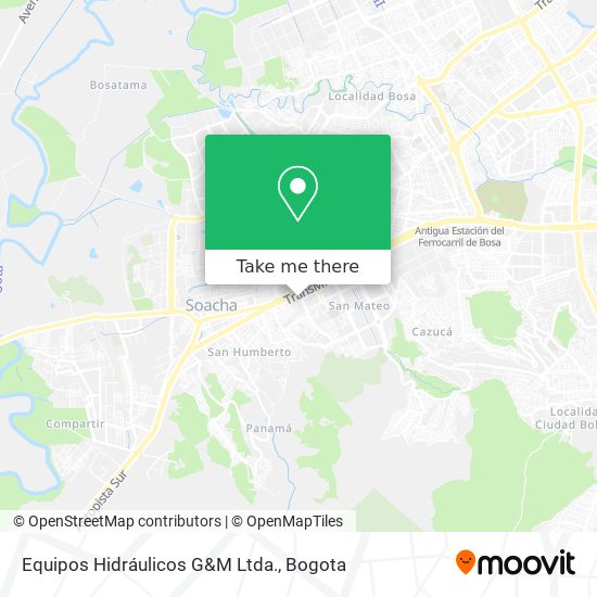 Equipos Hidráulicos G&M Ltda. map