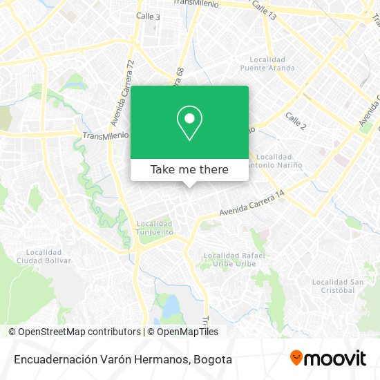 Encuadernación Varón Hermanos map