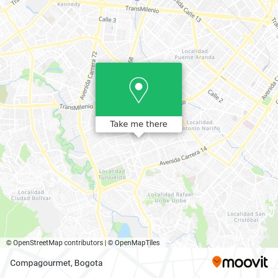 Compagourmet map