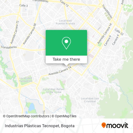 Industrias Plásticas Tecnopet map