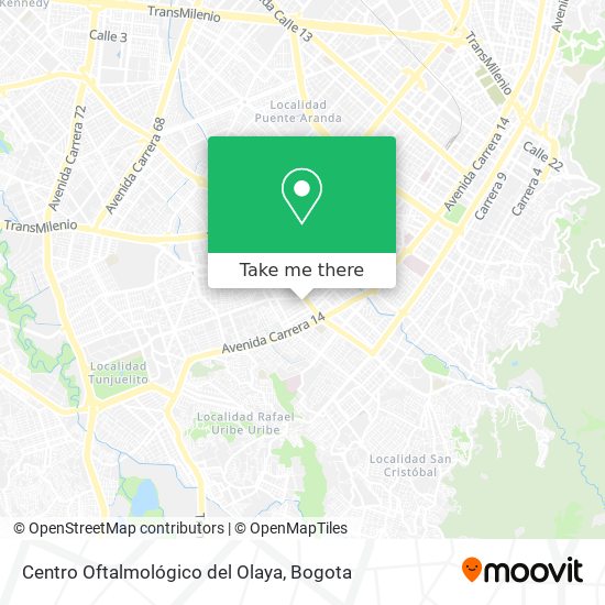 Centro Oftalmológico del Olaya map