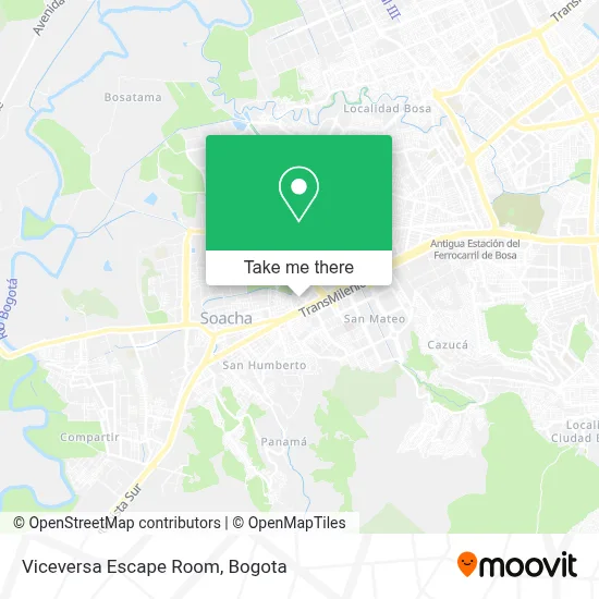 Viceversa Escape Room map