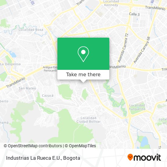 Industrias La Rueca E.U. map