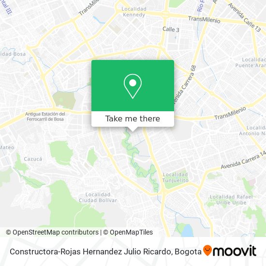 Constructora-Rojas Hernandez Julio Ricardo map