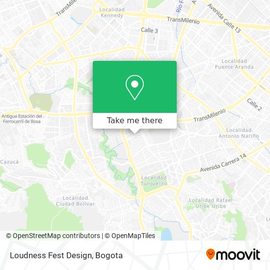 Loudness Fest Design map