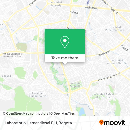 Laboratorio Hernandiesel E U map