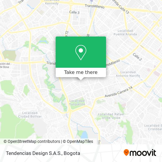 Tendencias Design S.A.S. map