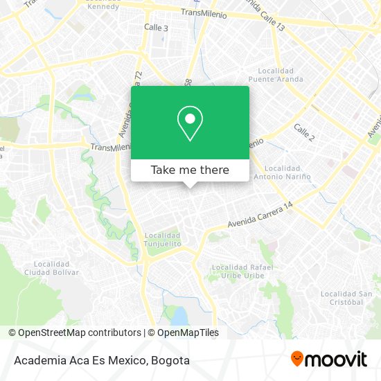 Academia Aca Es Mexico map