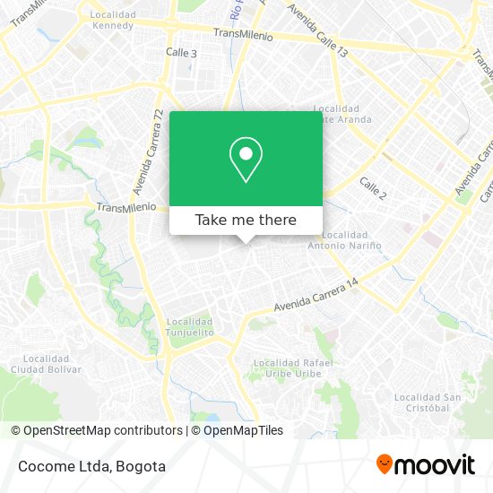 Cocome Ltda map