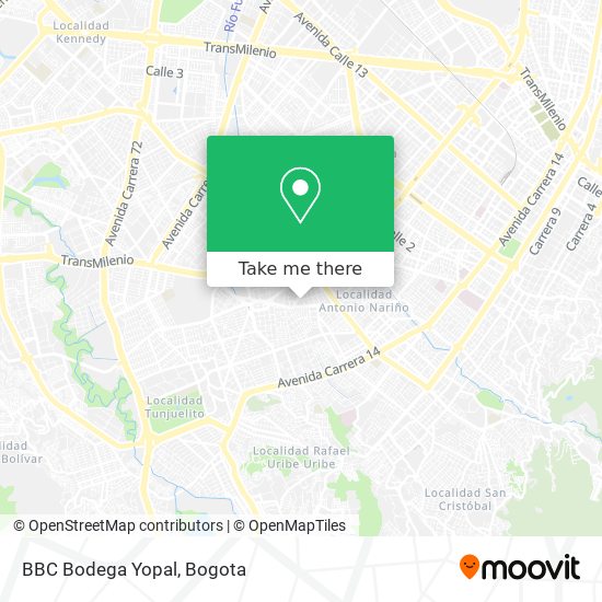 BBC Bodega Yopal map