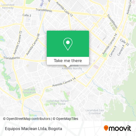 Equipos Maclean Ltda map