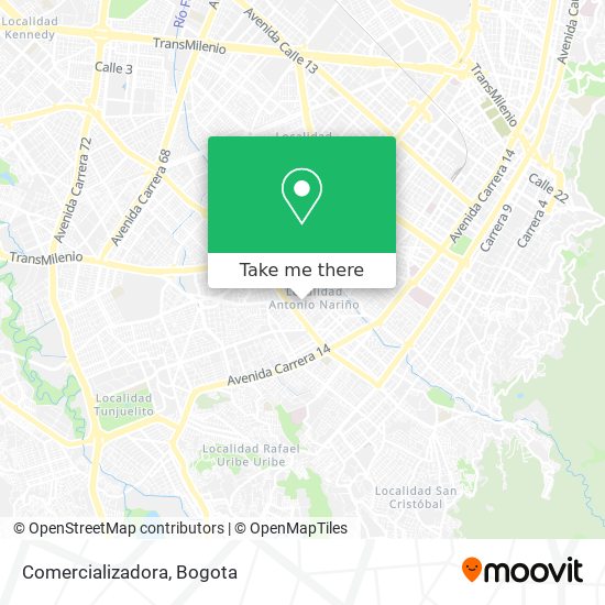 Comercializadora map